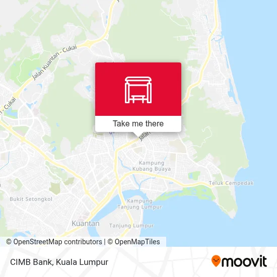 CIMB Bank map