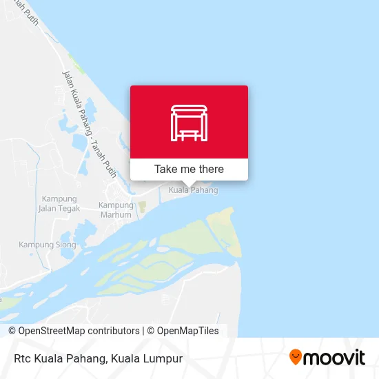 Rtc Kuala Pahang map