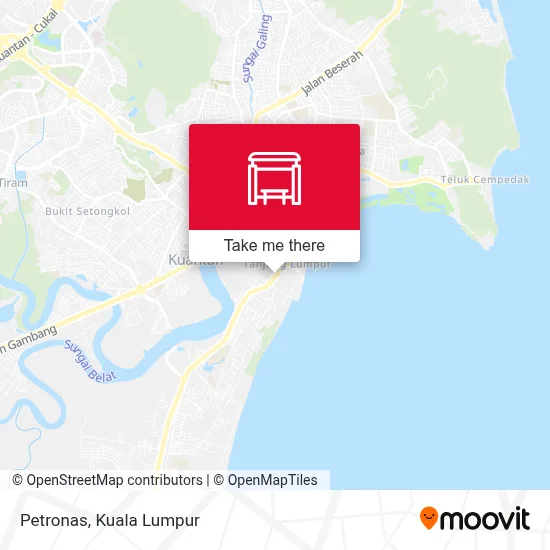 Petronas map
