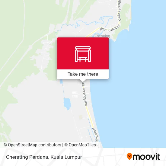 Cherating Perdana map
