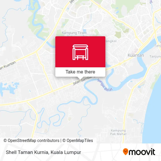Shell Taman Kurnia map