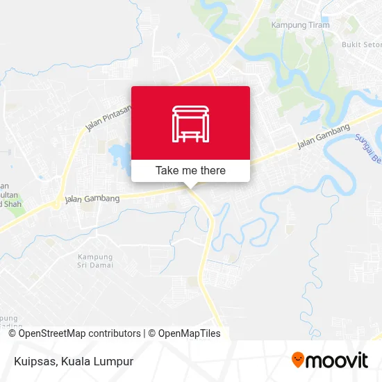 Kuipsas map