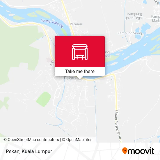 Pekan map