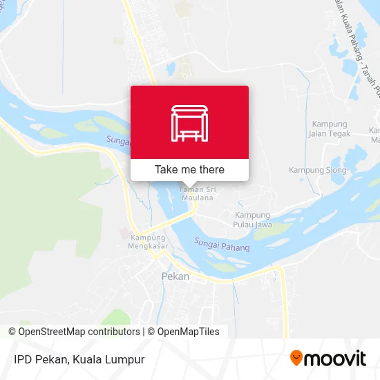 IPD Pekan map