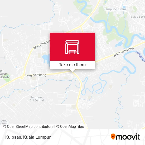 Kuipsas map