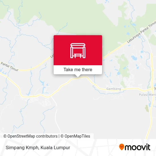 Simpang Kmph map