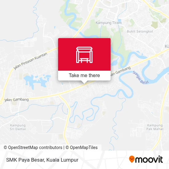 SMK Paya Besar map