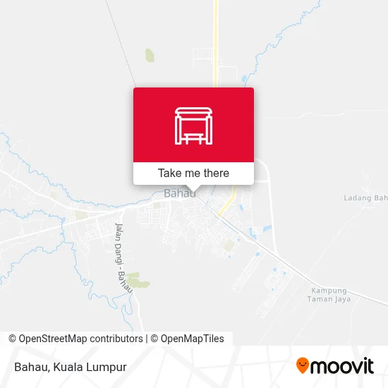 Bahau map