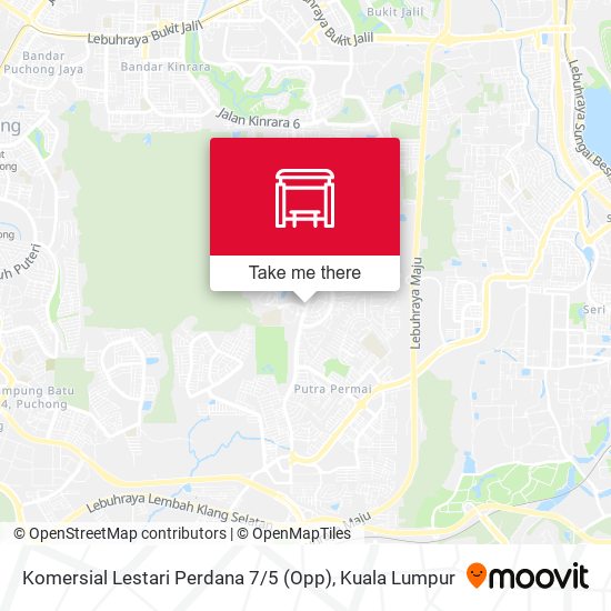 Komersial Lestari Perdana 7 / 5 (Opp) map