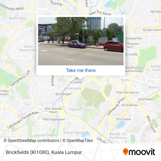 Brickfields (Kl1080) stop - Routes, Schedules, and Fares