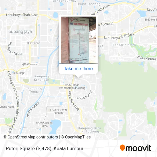 Puteri Square (Sj478) map