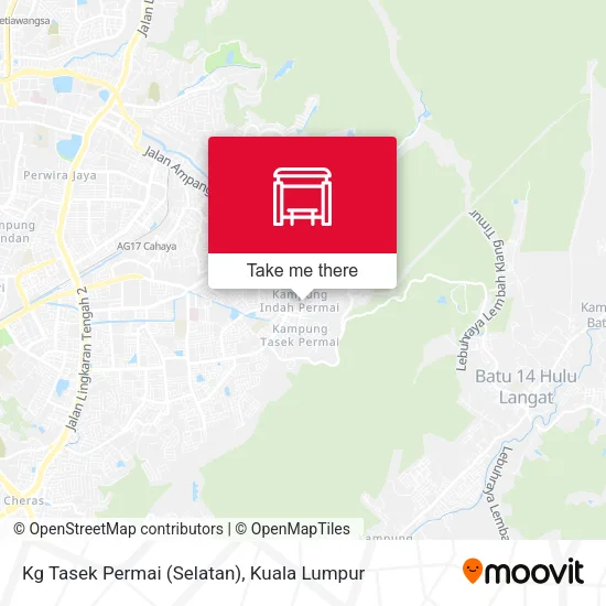 Kg Tasek Permai (Selatan) map