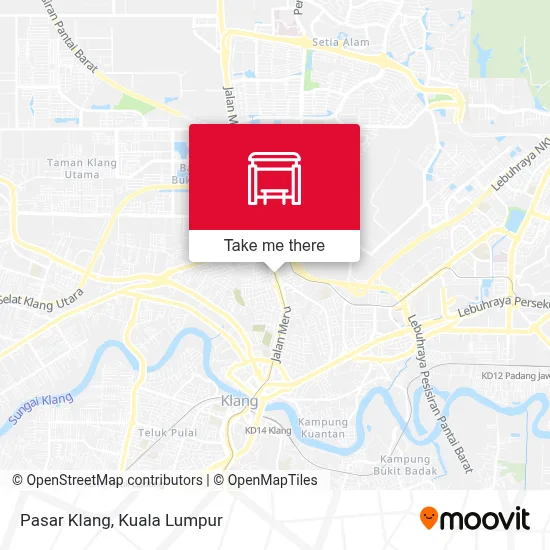 Pasar Klang map