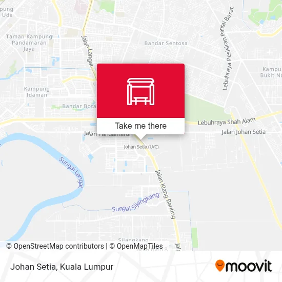 Johan Setia map