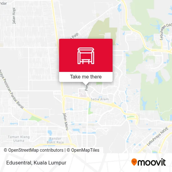 Edusentral map