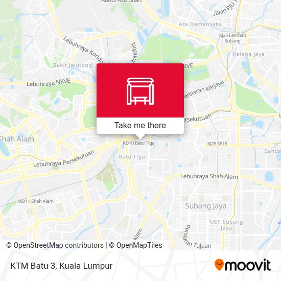KTM Batu 3 map