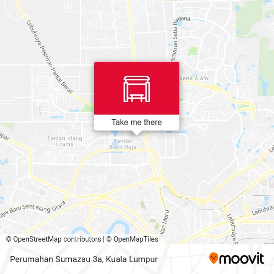 Perumahan Sumazau 3a map