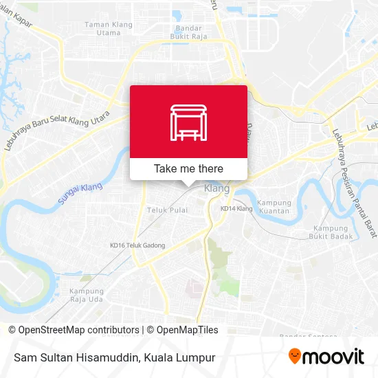 Sam Sultan Hisamuddin map
