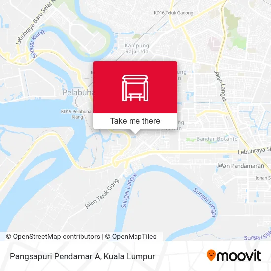 Pangsapuri Pendamar A map