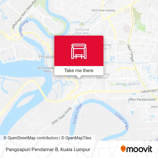 Pangsapuri Pendamar B map