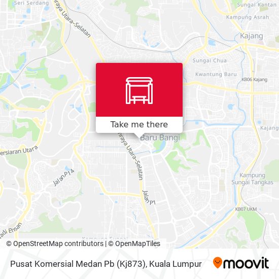 Peta Pusat Komersial Medan Pb (Kj873)