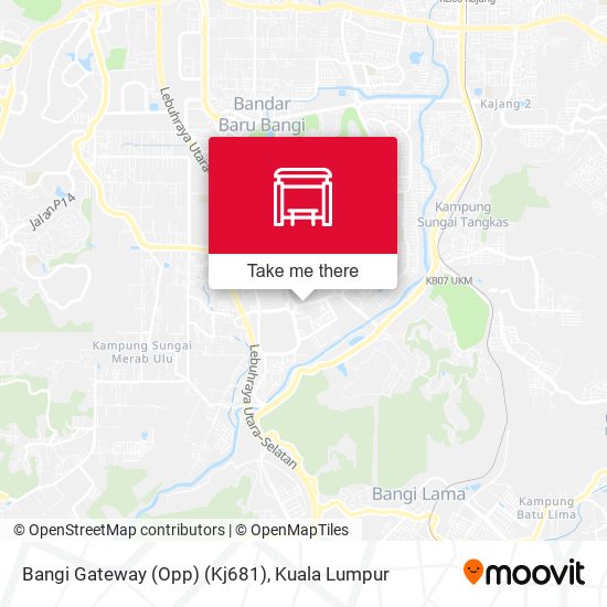 Peta Bangi Gateway (Opp) (Kj681)