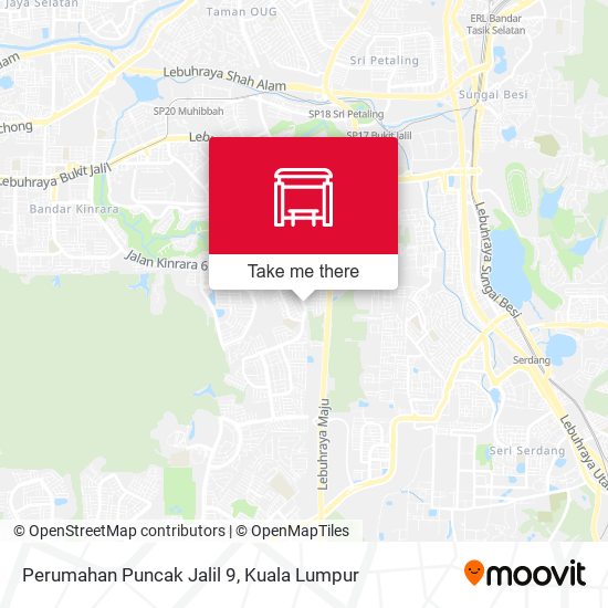 Perumahan Puncak Jalil 9 map