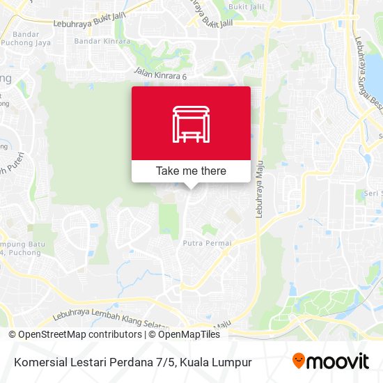 Komersial Lestari Perdana 7/5 map