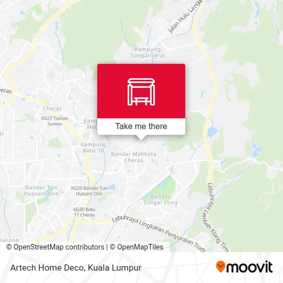 Artech Home Deco map