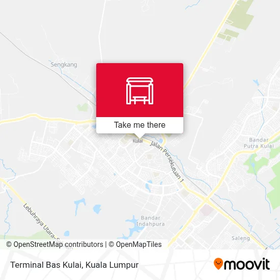 Terminal Bas Kulai map