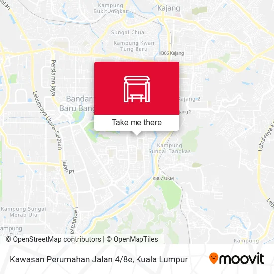 Kawasan Perumahan Jalan 4/8e map