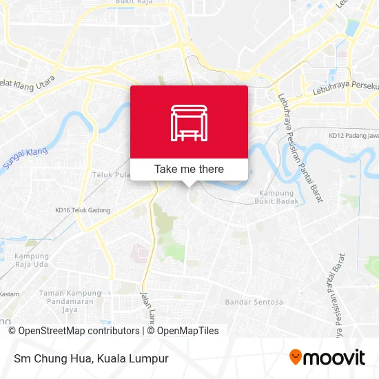 Sm Chung Hua map