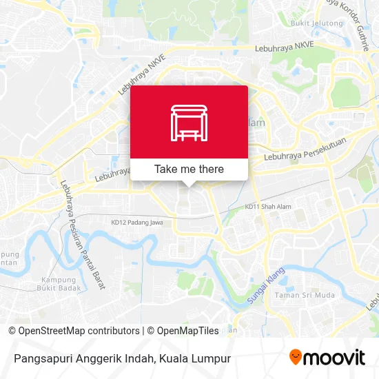Pangsapuri Anggerik Indah map