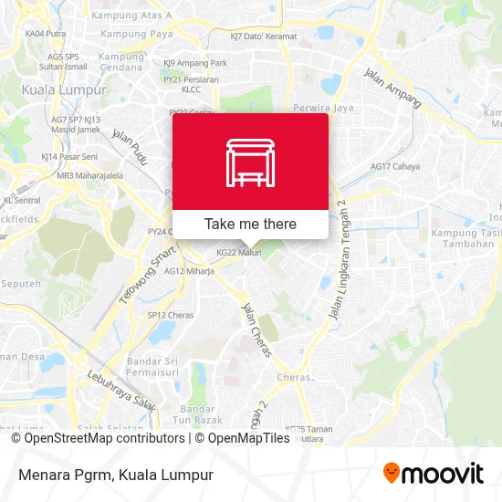 Menara Pgrm map