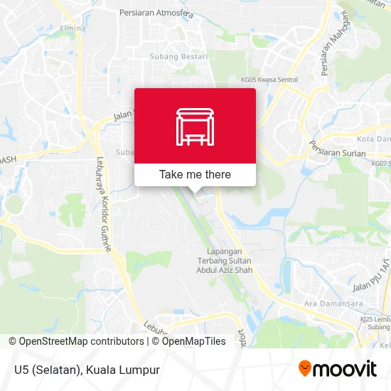 U5 (Selatan) map