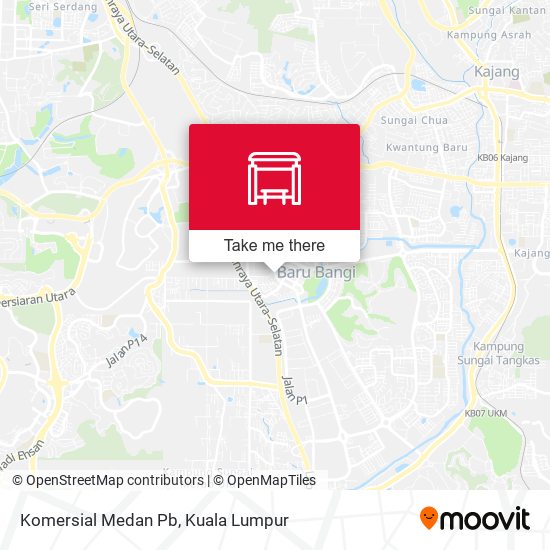 Komersial Medan Pb map