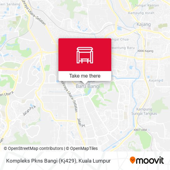 Peta Kompleks Pkns Bangi (Kj429)