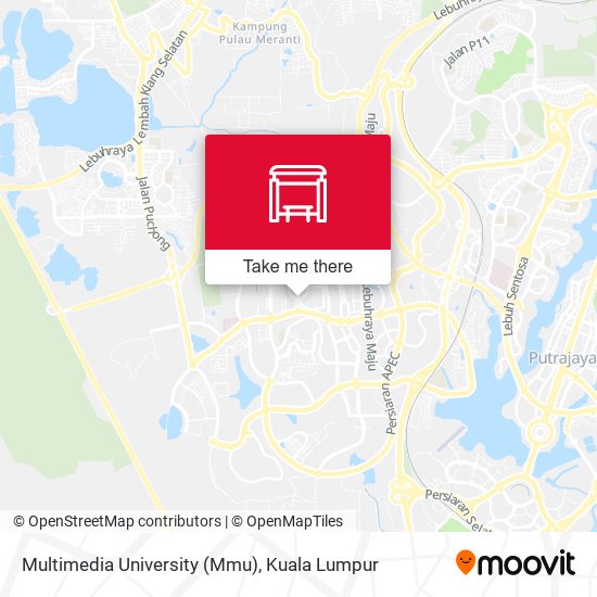 Multimedia University (Mmu) map