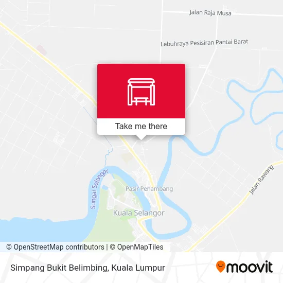 Simpang Bukit Belimbing map