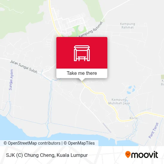 Peta SJK (C) Chung Cheng