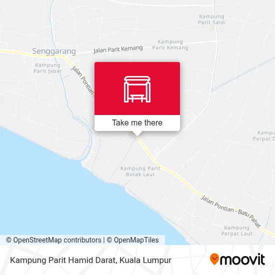 Kampung Parit Hamid Darat map