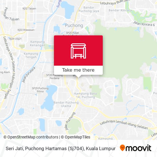 Seri Jati, Puchong Hartamas (Sj704) map