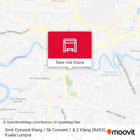 Smk Convent Klang / Sk Convent 1 & 2 Klang (Bd53) map