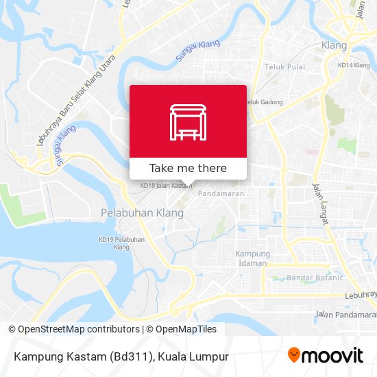 Peta Kampung Kastam (Bd311)