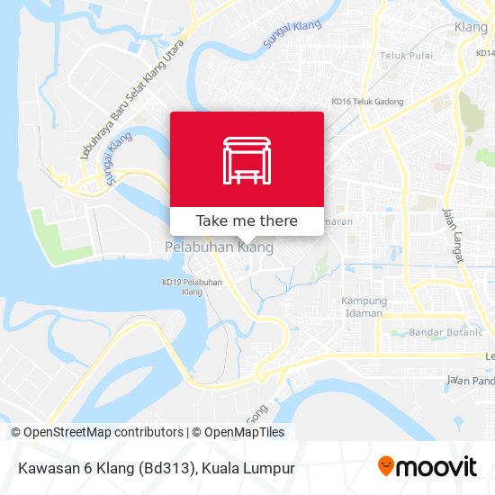 Kawasan 6 Klang (Bd313) map