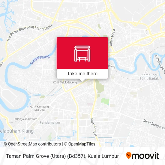 Taman Palm Grove (Utara) (Bd357) map