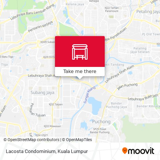 Lacosta Condominium map