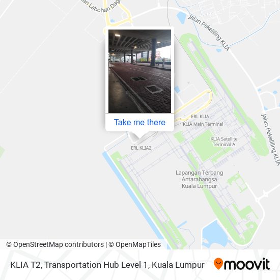 KLIA T2, Transportation Hub Level 1 map