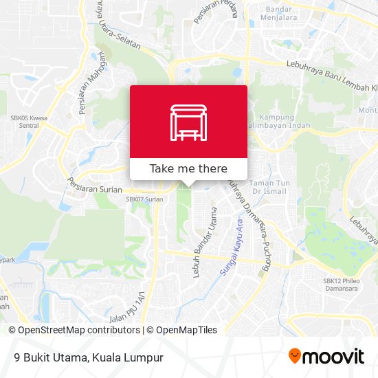 9 Bukit Utama map