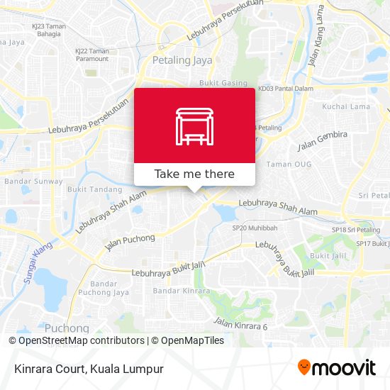 Kinrara Court map